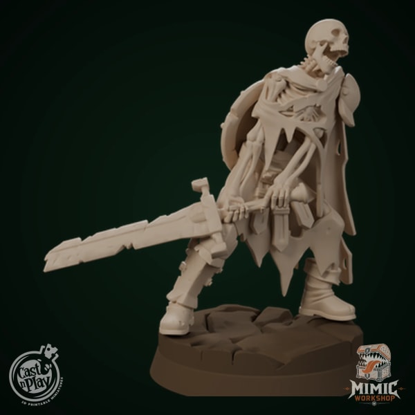 Skeleton Warrior — Sword Lunge