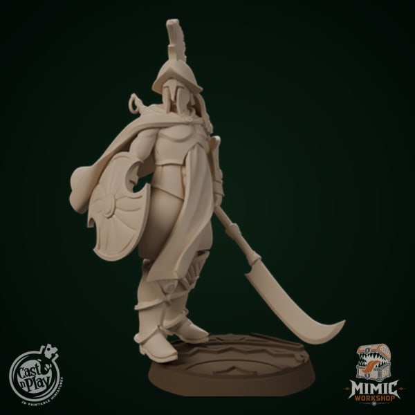 Living Siege — Polearm Guard