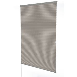 Show details for Plissé Enkel Luxe Taupe Transparant Picture of Plissé Enkel Luxe Taupe Transparant