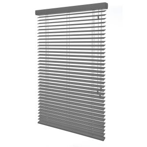 Show details for Houten Jaloezie 50 mm Middengrijs Picture of Houten Jaloezie 50 mm Middengrijs