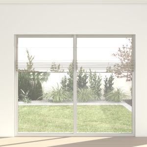 Vitrage op Maat Lovely Voile Beige Vitrage op Maat Lovely Voile Beige