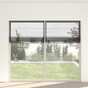 Vitrage op Maat Lovely Voile Zwart Vitrage op Maat Lovely Voile Zwart