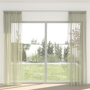 Vitrage Chic Beige op Maat Vitrage Chic Beige op Maat