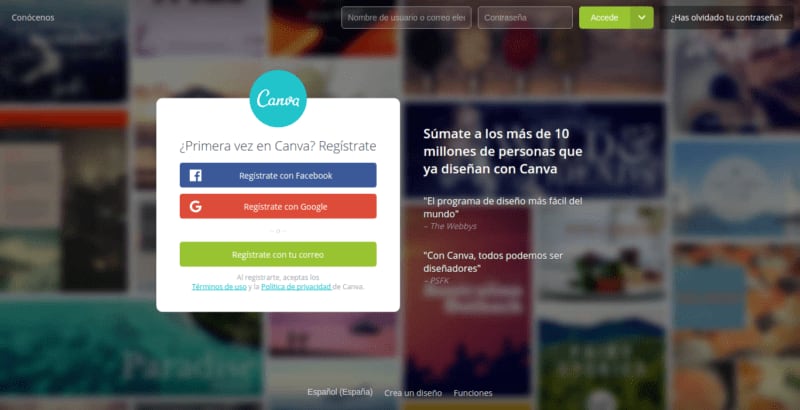 crear diseños sin ser experto