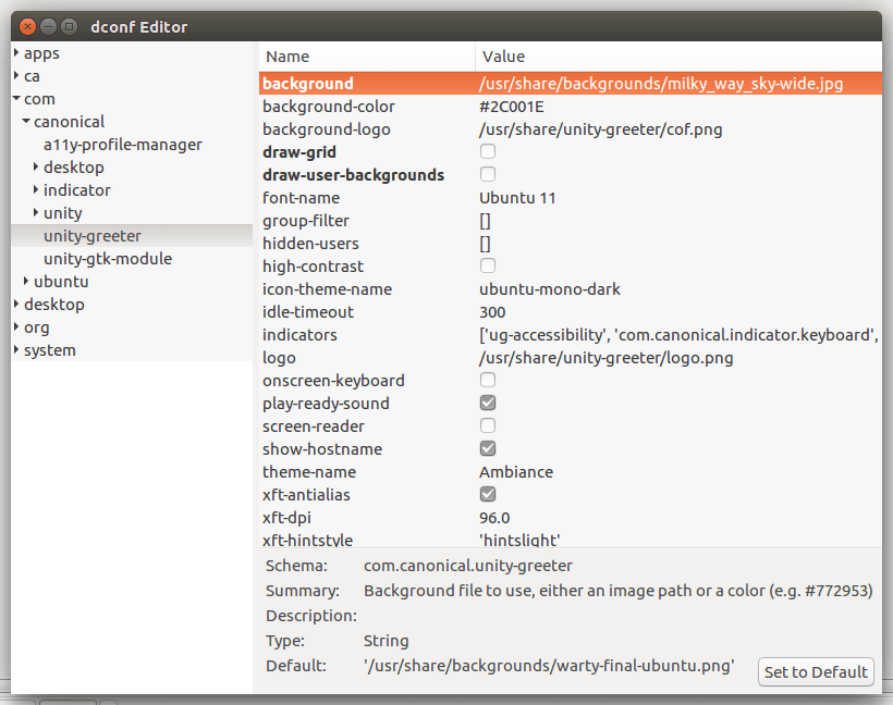 cambiar el background del login en ubuntu 16