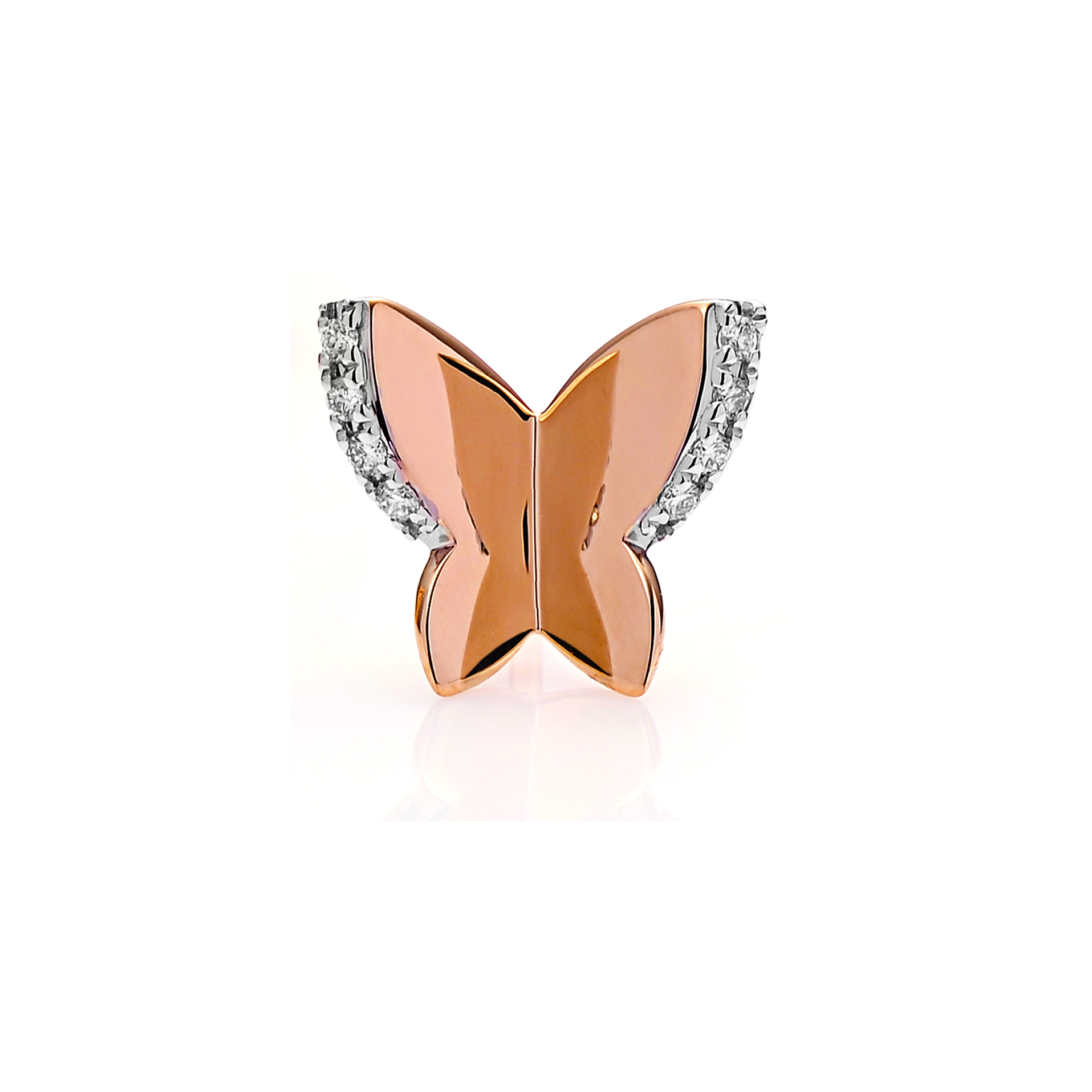 Diamond Earrings ER043481PB in 18K Rose Gold