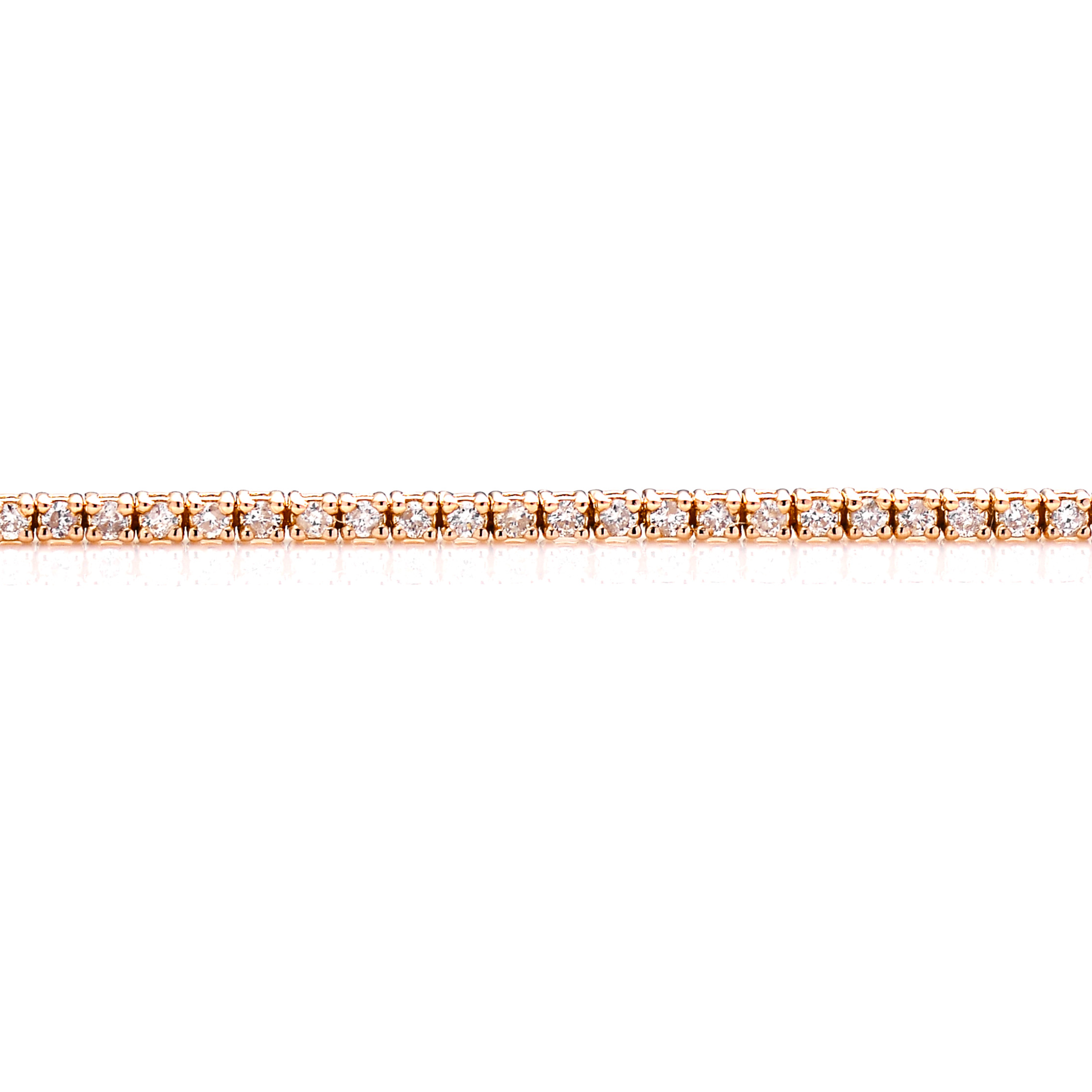 Diamond Bracelet BT043428DB in 18K Rose Gold