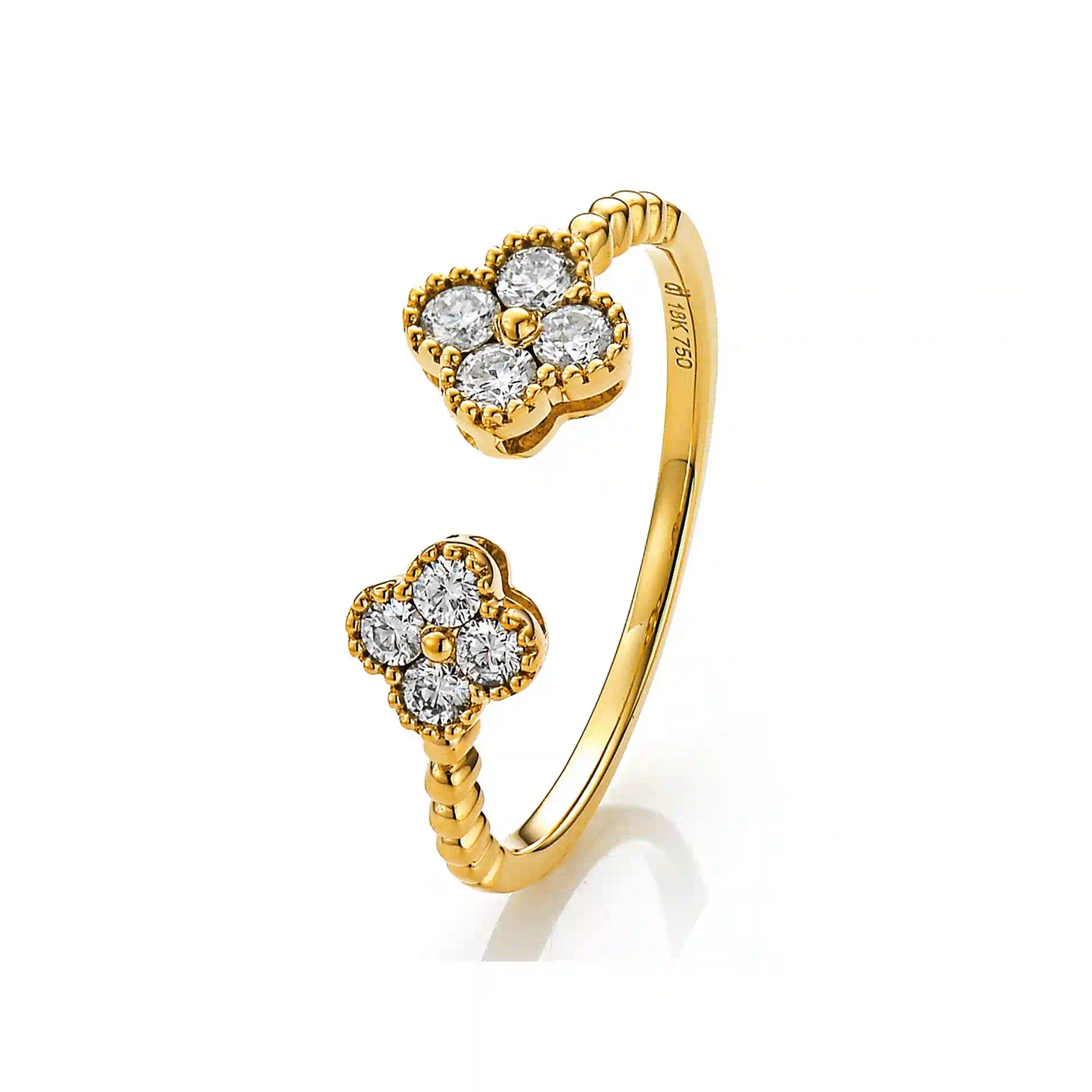 Diamond Ring in Yellow Gold