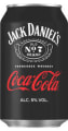 Jack Daniels Jack Daniel's and Coca-Cola Can  33cl 5%
