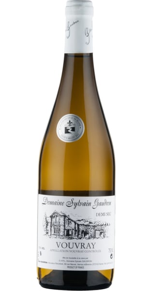 Sylvain Gaudron Vouvray Demi-Sec 2023 75cl 12.5% - A126.jpg
