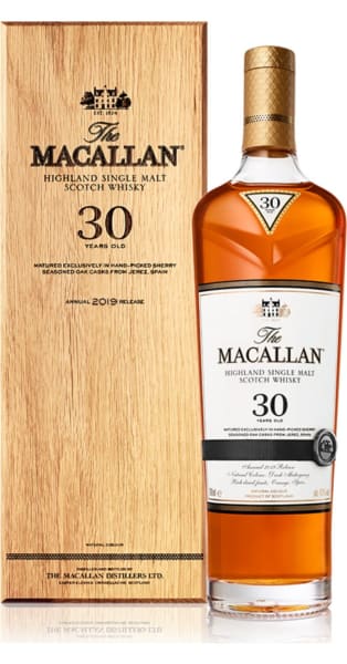 Macallan 30yo Sherry Oak Single Malt Whisky  70cl 43% - F96029NV.jpg