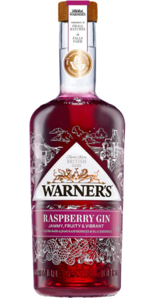 Warner's Gin Warner's Raspberry Gin (Northampton) 70cl 40% - H14164NV.jpg