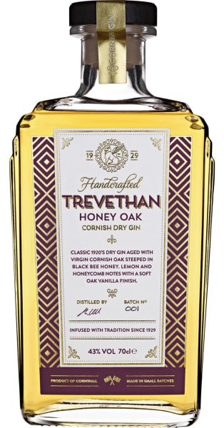 Trevethan Distillery Honey Oak Gin 70cl 43% - L17364NV.jpg