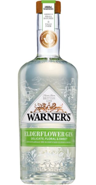 Warner's Gin Warner's Elderflower Infused Gin (Northampton) 70cl 40% - D29964NV.jpg