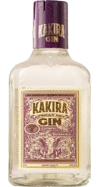 Kakira Sugar Limited African Dry Gin Miniature 20cl 40% - L85642NV.jpg