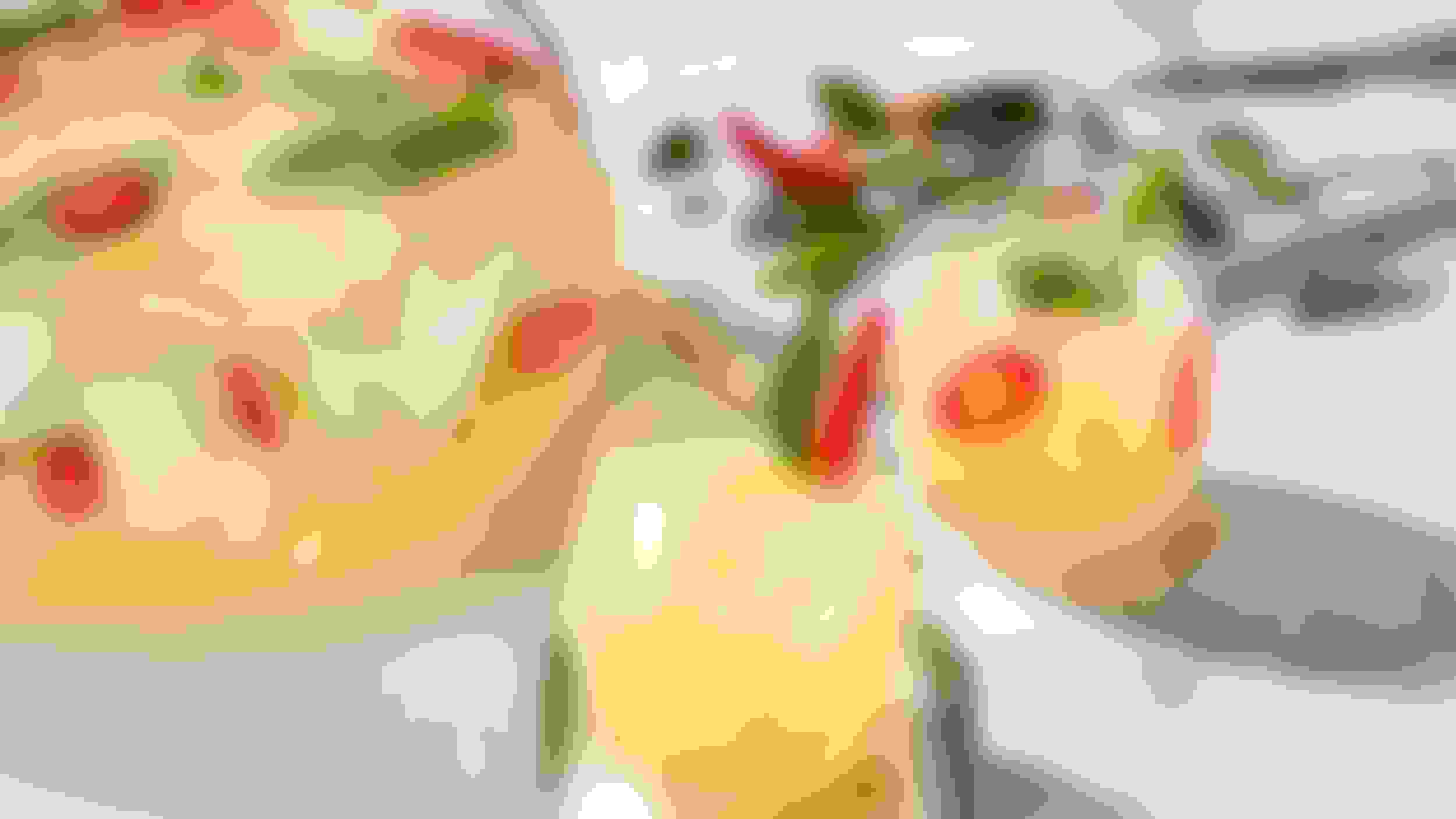 Chilli and apple punch cocktail