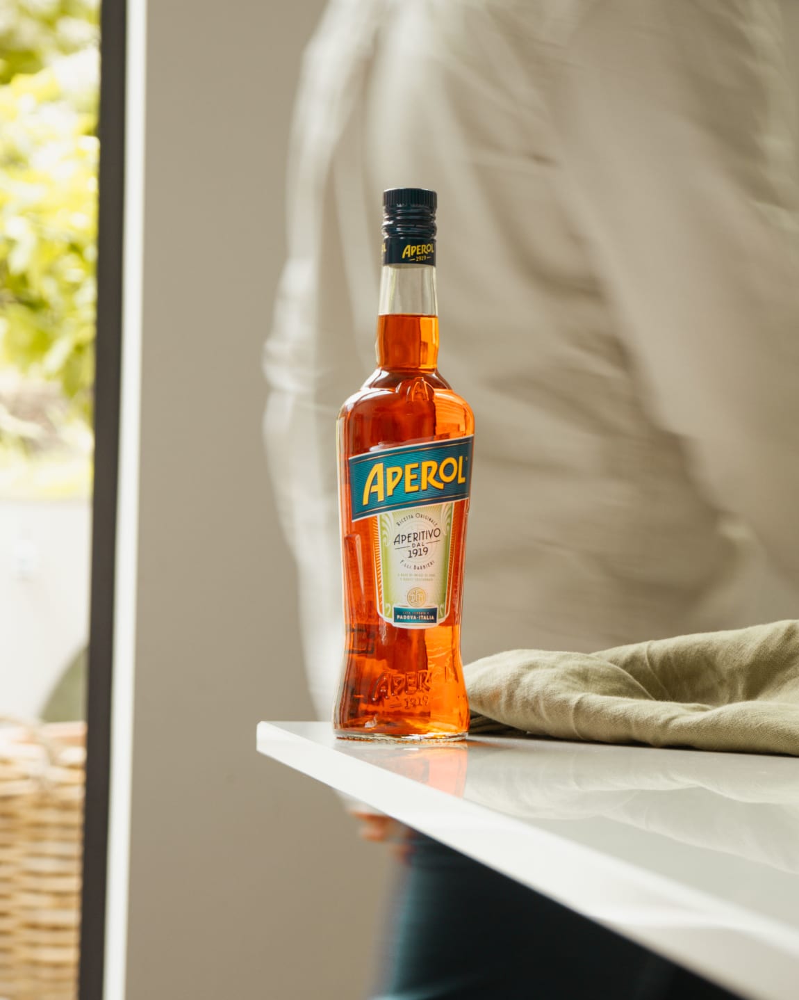 Bottle of Aperol