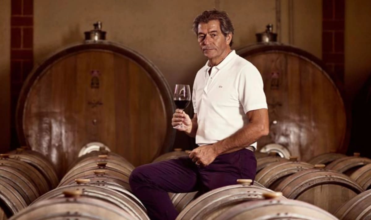 Winemaker in cellar