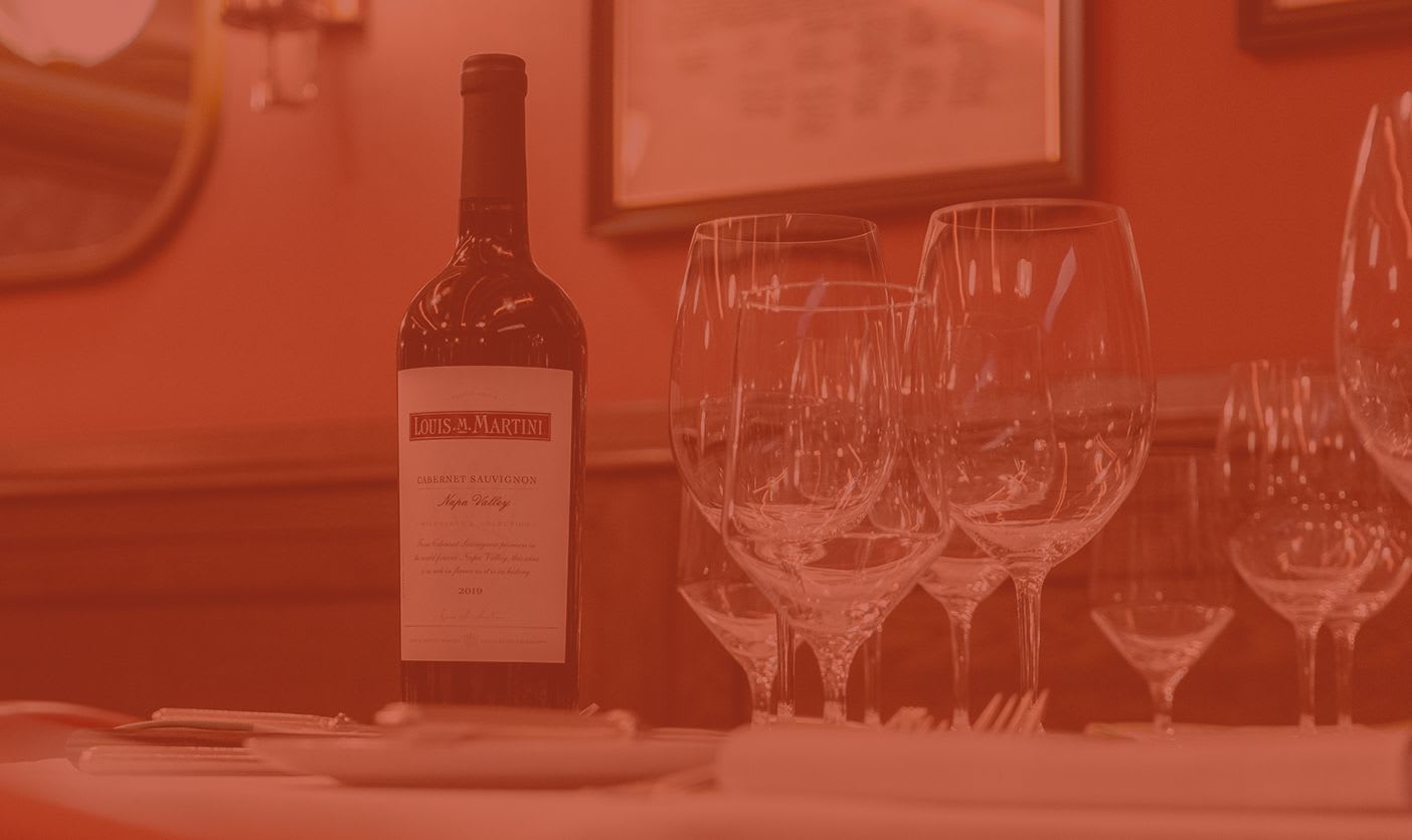 A bottle of Louis Martini Sonoma Cabernet Sauvignon as featured in our Great Summer Sale