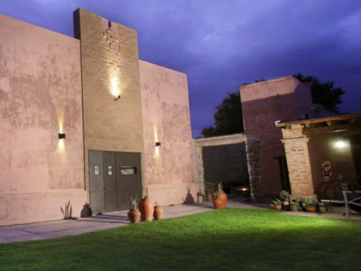Striking Vineyard Building