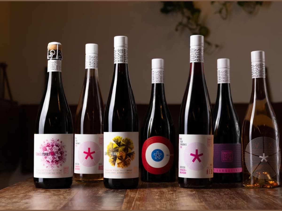 An array of different wine bottles
