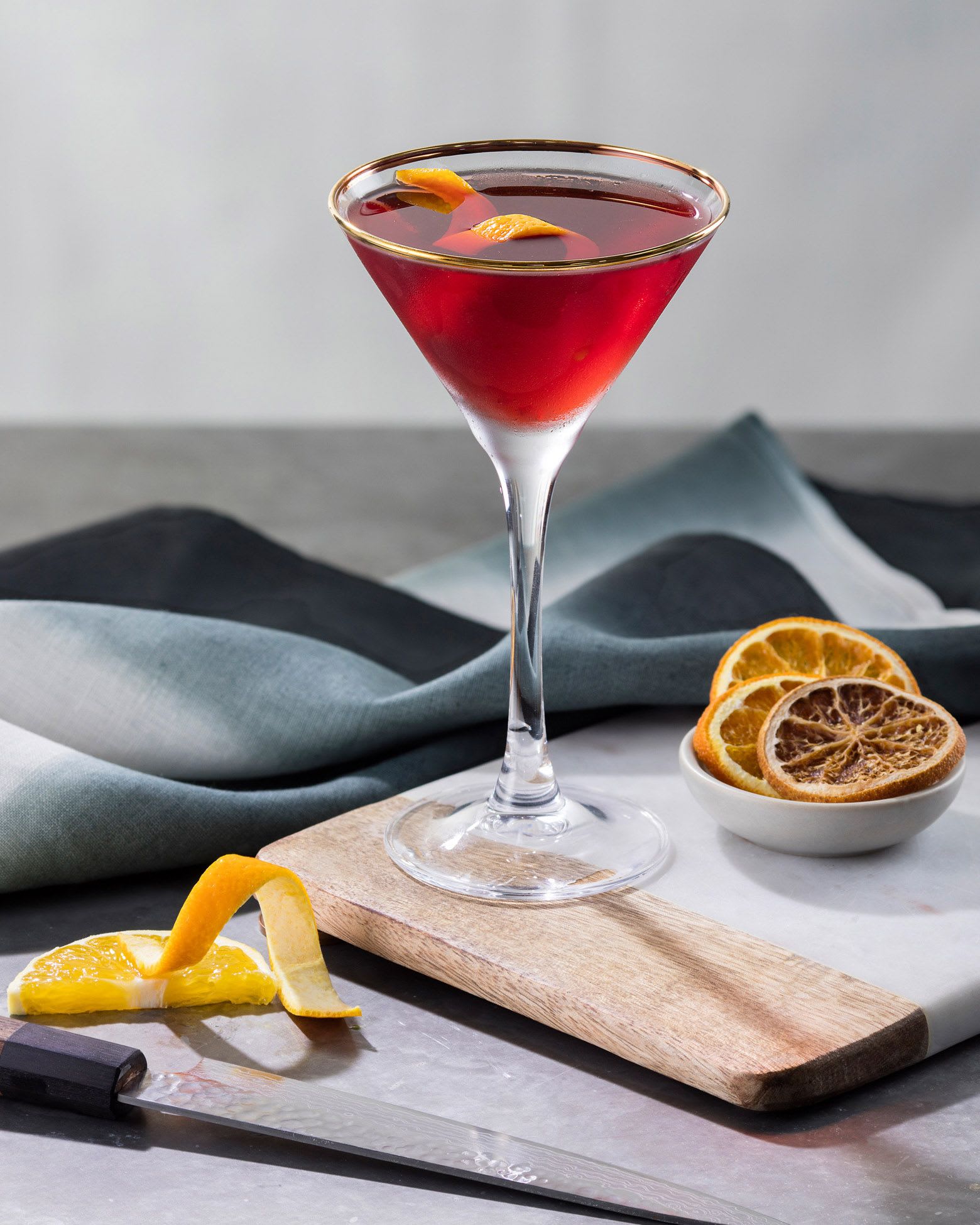 gin and it (Gin and Italian) cocktail gin and it (Gin and Italian) cocktail
