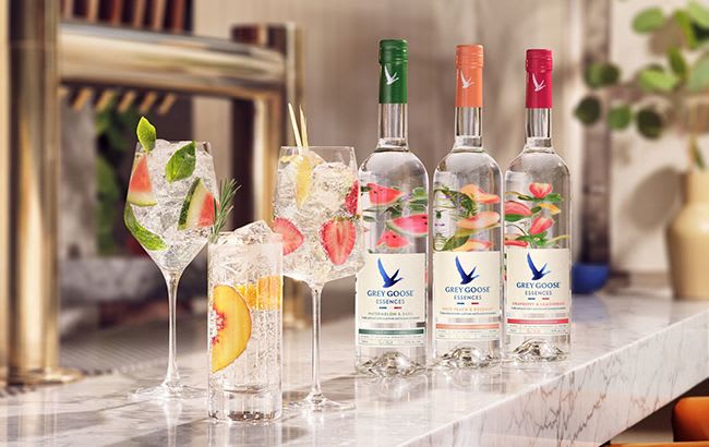 Grey Goose Vodka Essences range Grey Goose Vodka Essences range