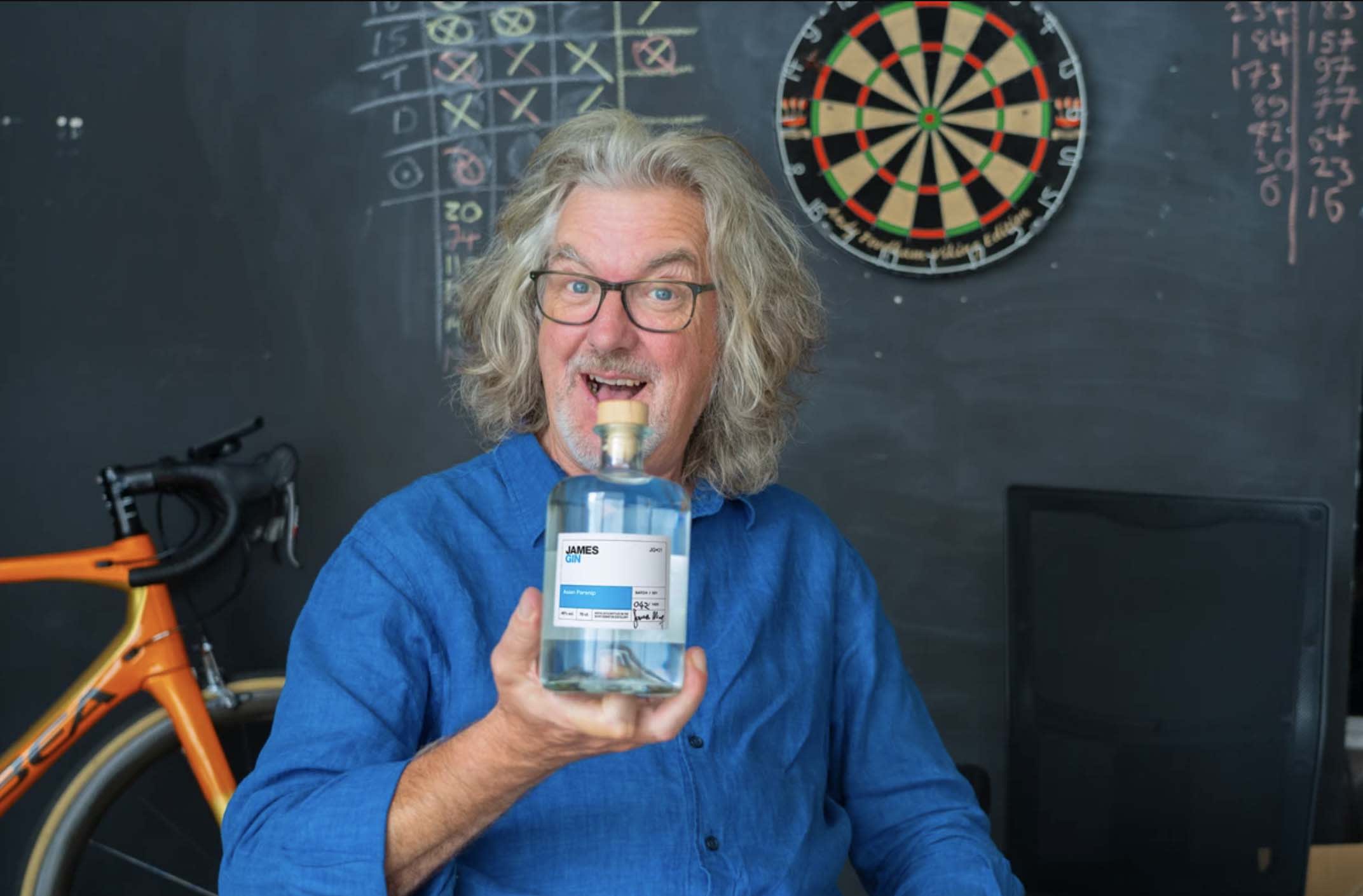 Май джин. James May Gin. Джин ученый фото. Good News James May.