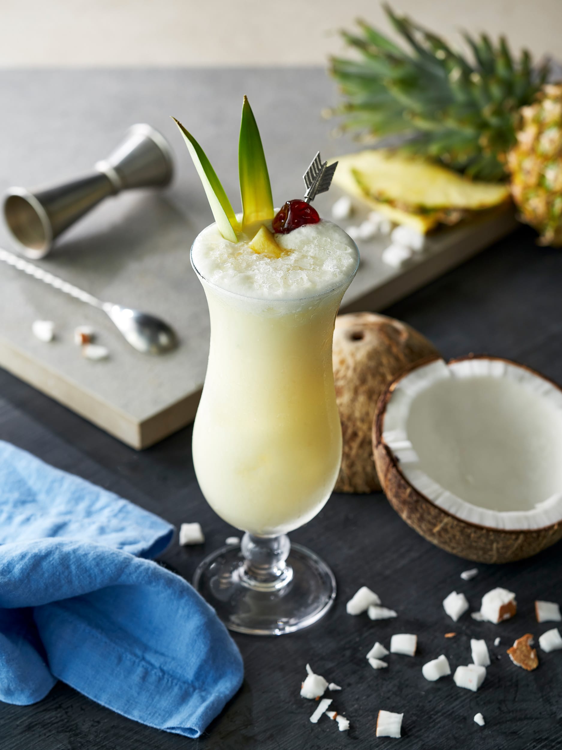Pina colada cocktail recipe