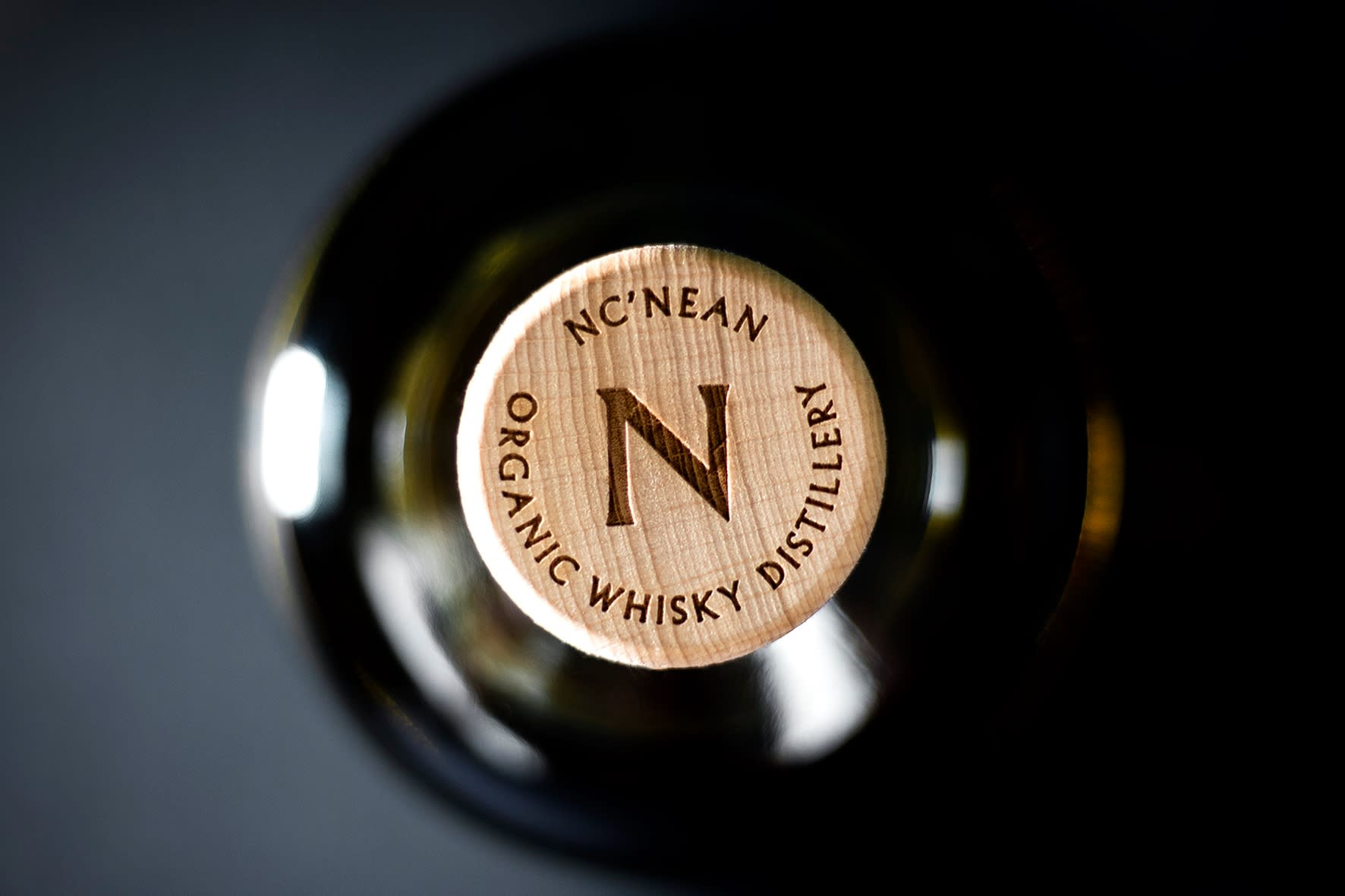 Nc'Nean Organic Whisky bottle Nc'Nean Organic Whisky bottle