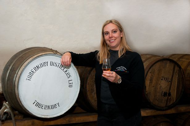 Cara Gillbert, Distillery Manager at Tobermory Distillery Cara Gillbert, Distillery Manager at Tobermory Distillery