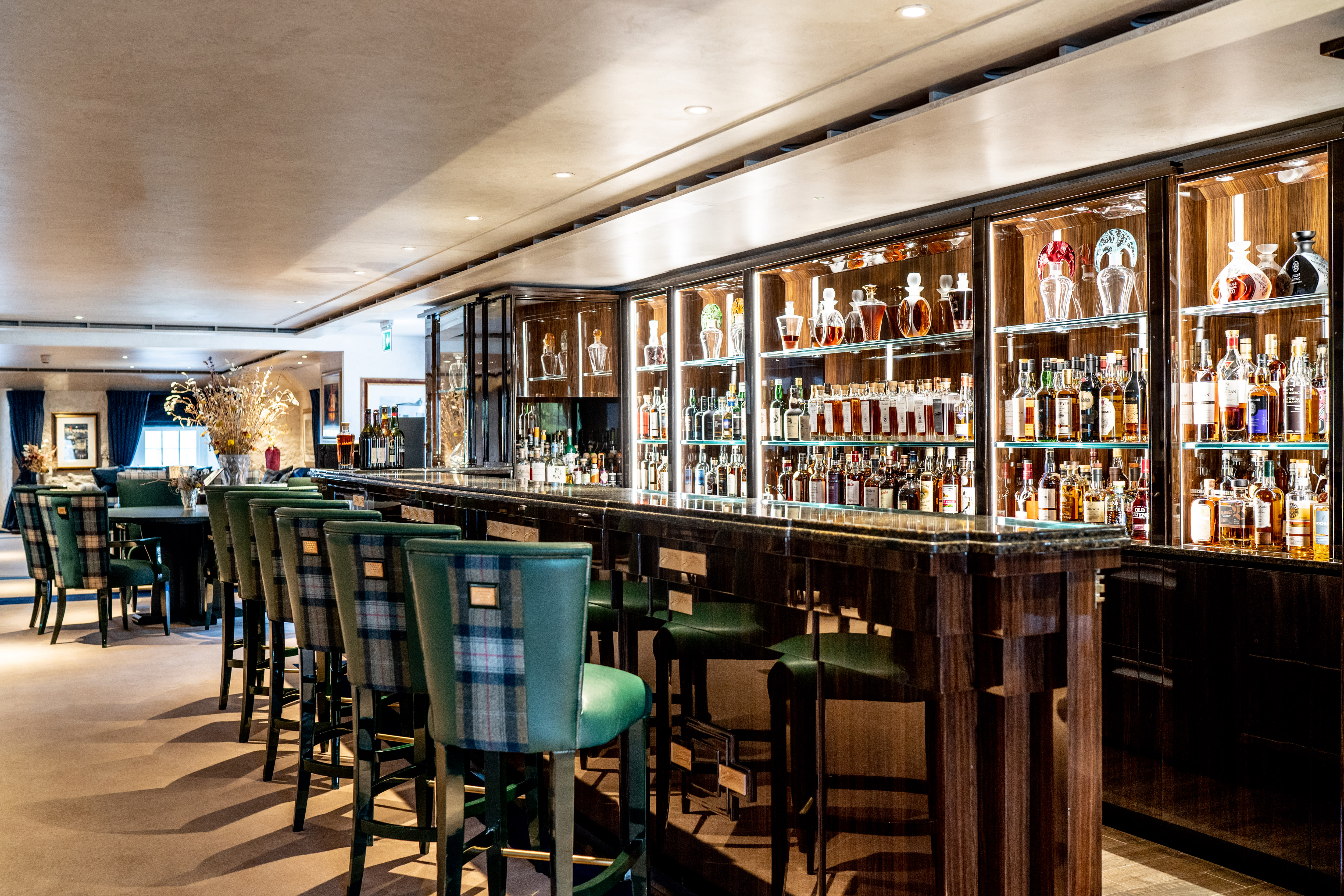 The Glenturret distillery bar The Glenturret distillery bar