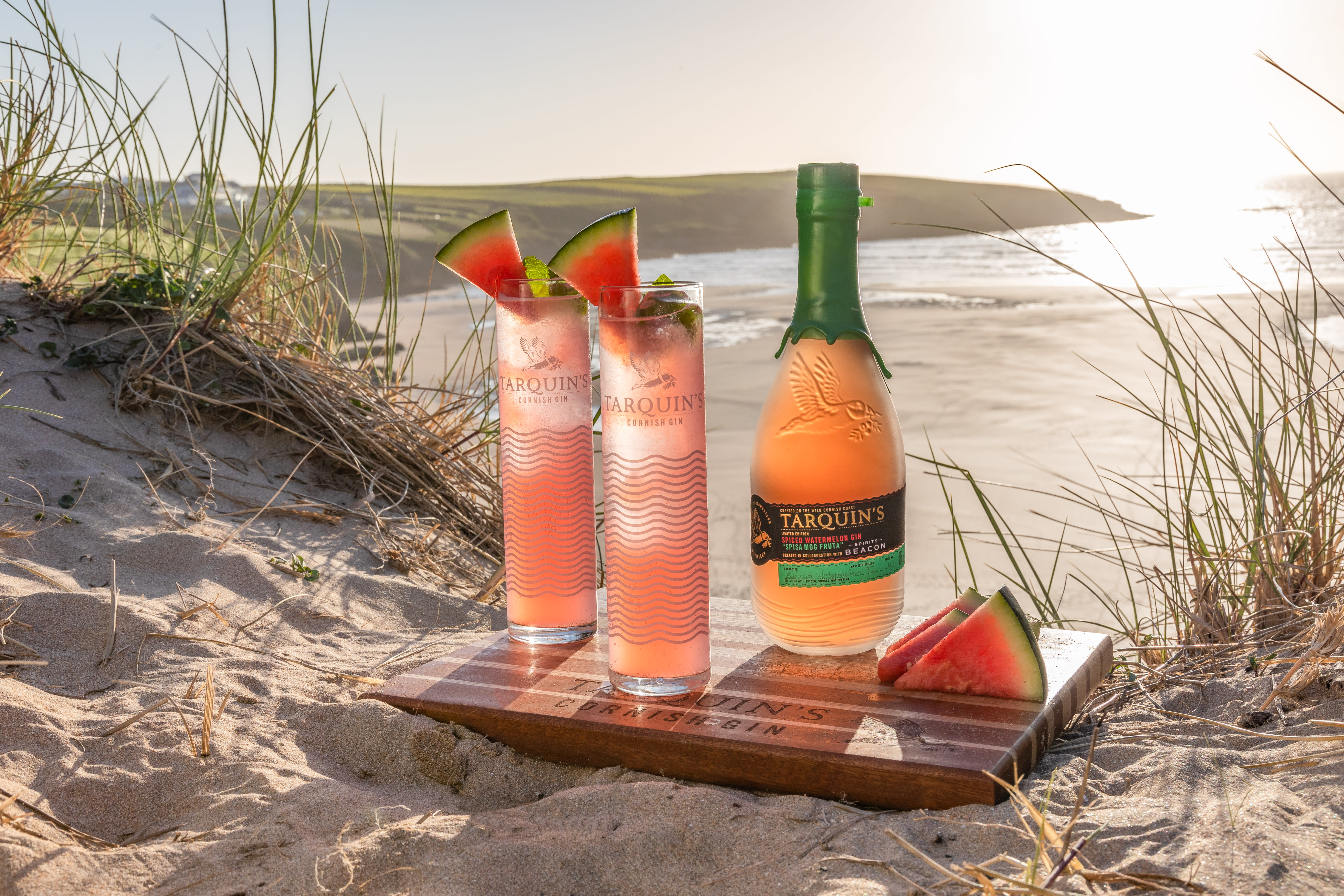 Tarquin's Spiced Watermelon Gin Cocktail Tarquin's Spiced Watermelon Gin Cocktail