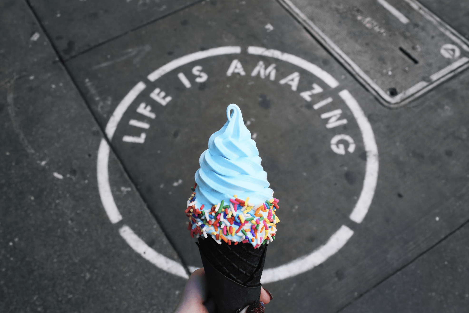 Blue Ice cream Blue Ice cream