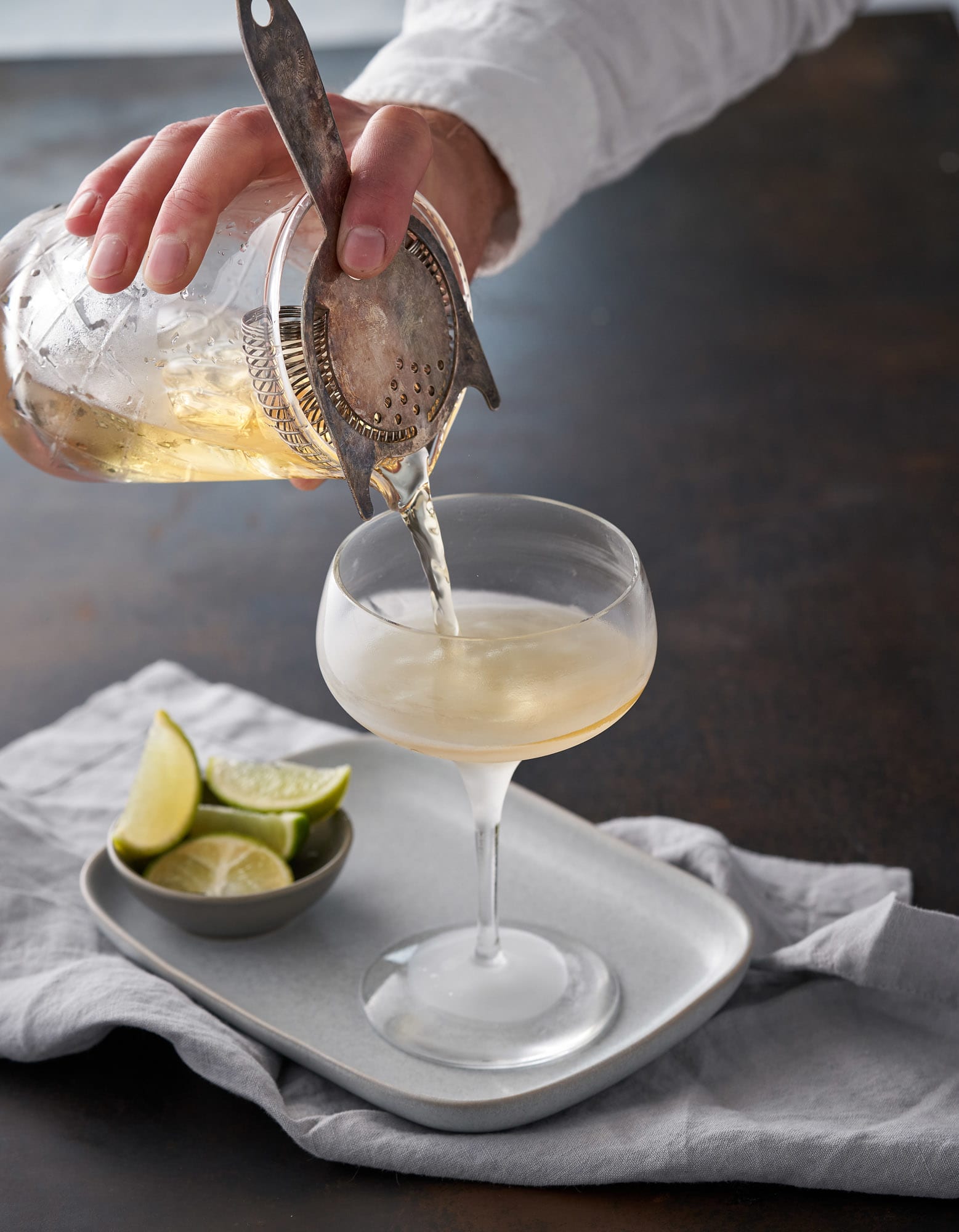 Pouring a Daiquiri Pouring a Daiquiri