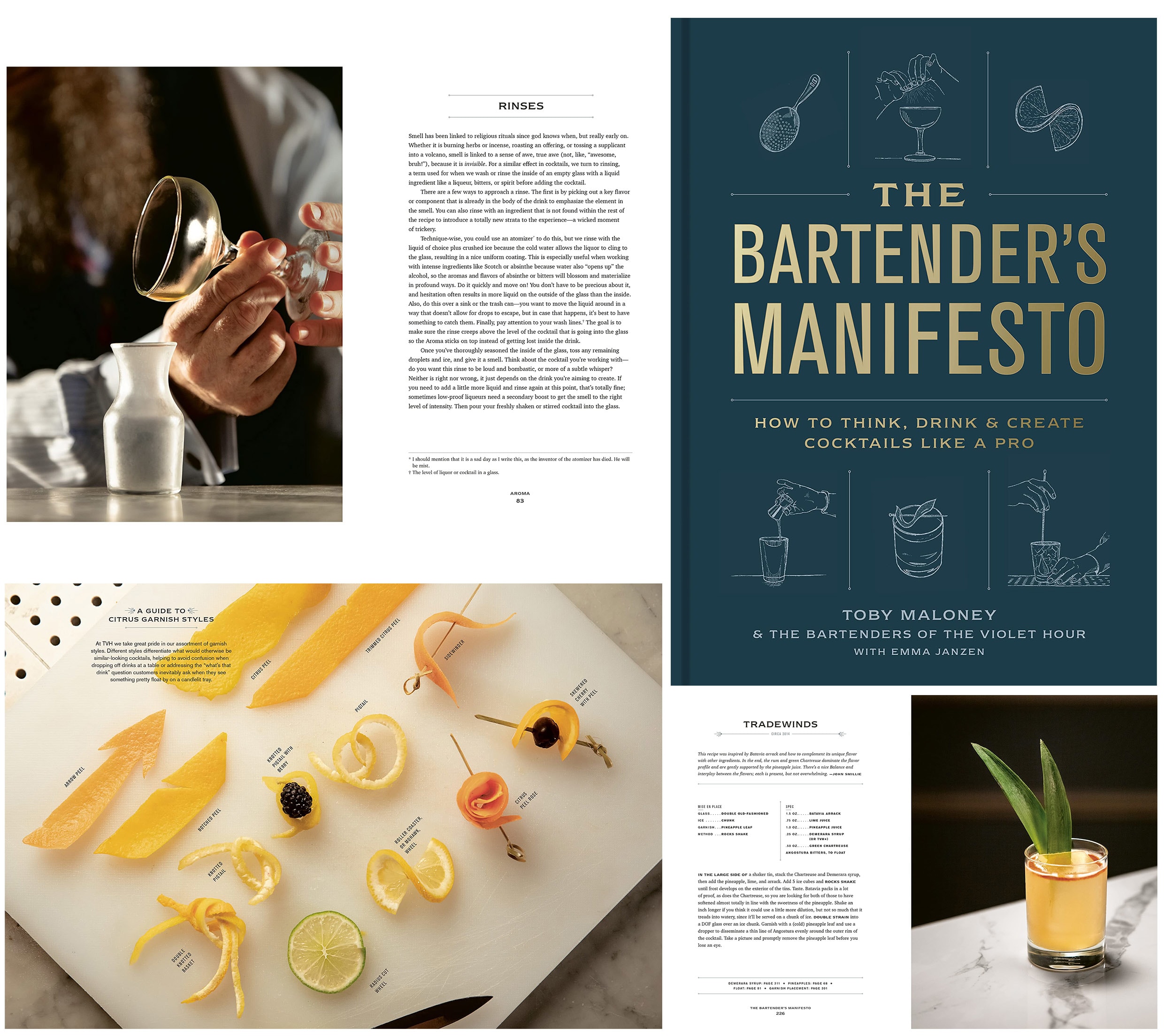 The Bartender's Manifesto: How to Think, Drink, and Create Cocktails Like a Pro The Bartender's Manifesto: How to Think, Drink, and Create Cocktails Like a Pro