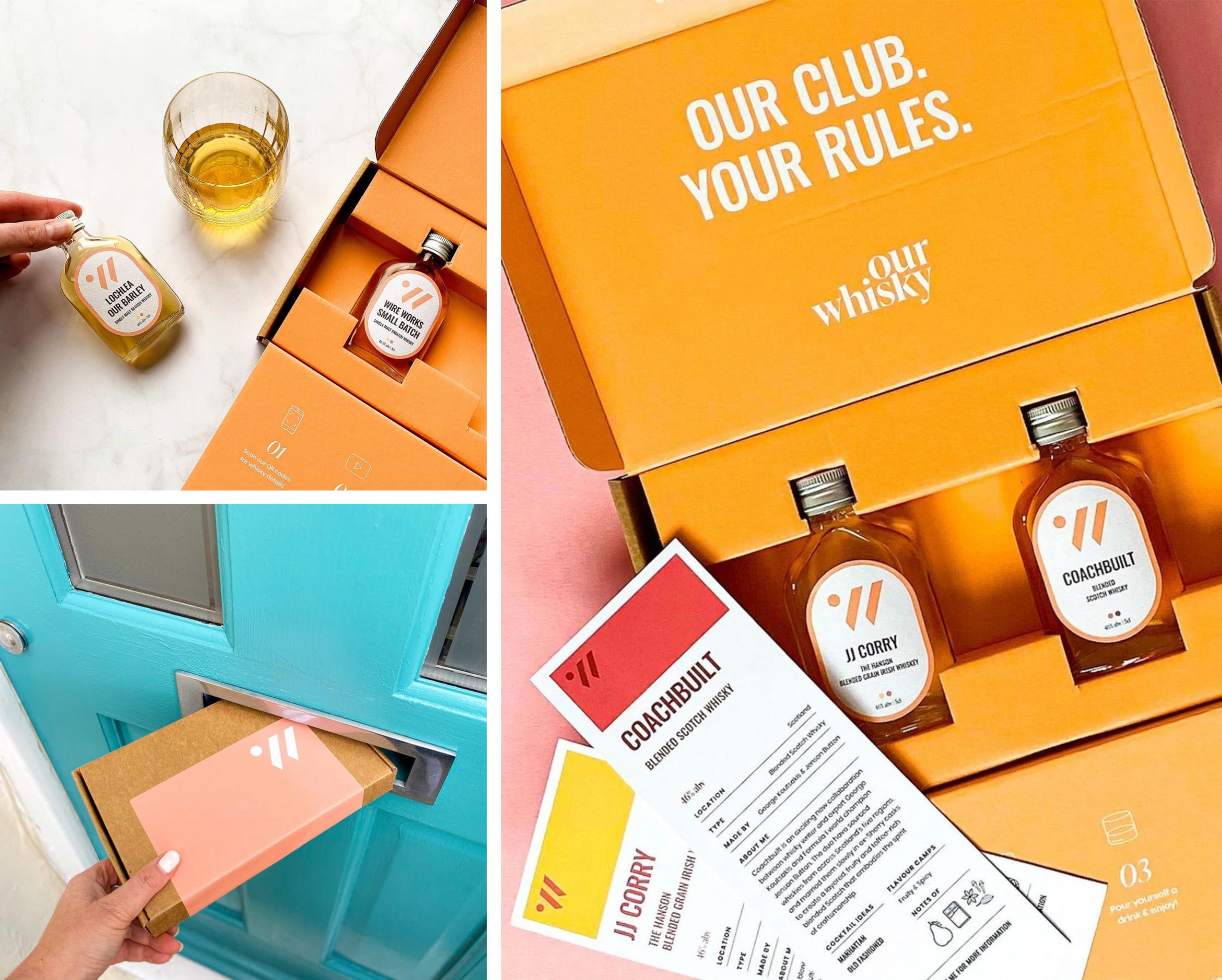 Our Whisky subscription service Our Whisky subscription service