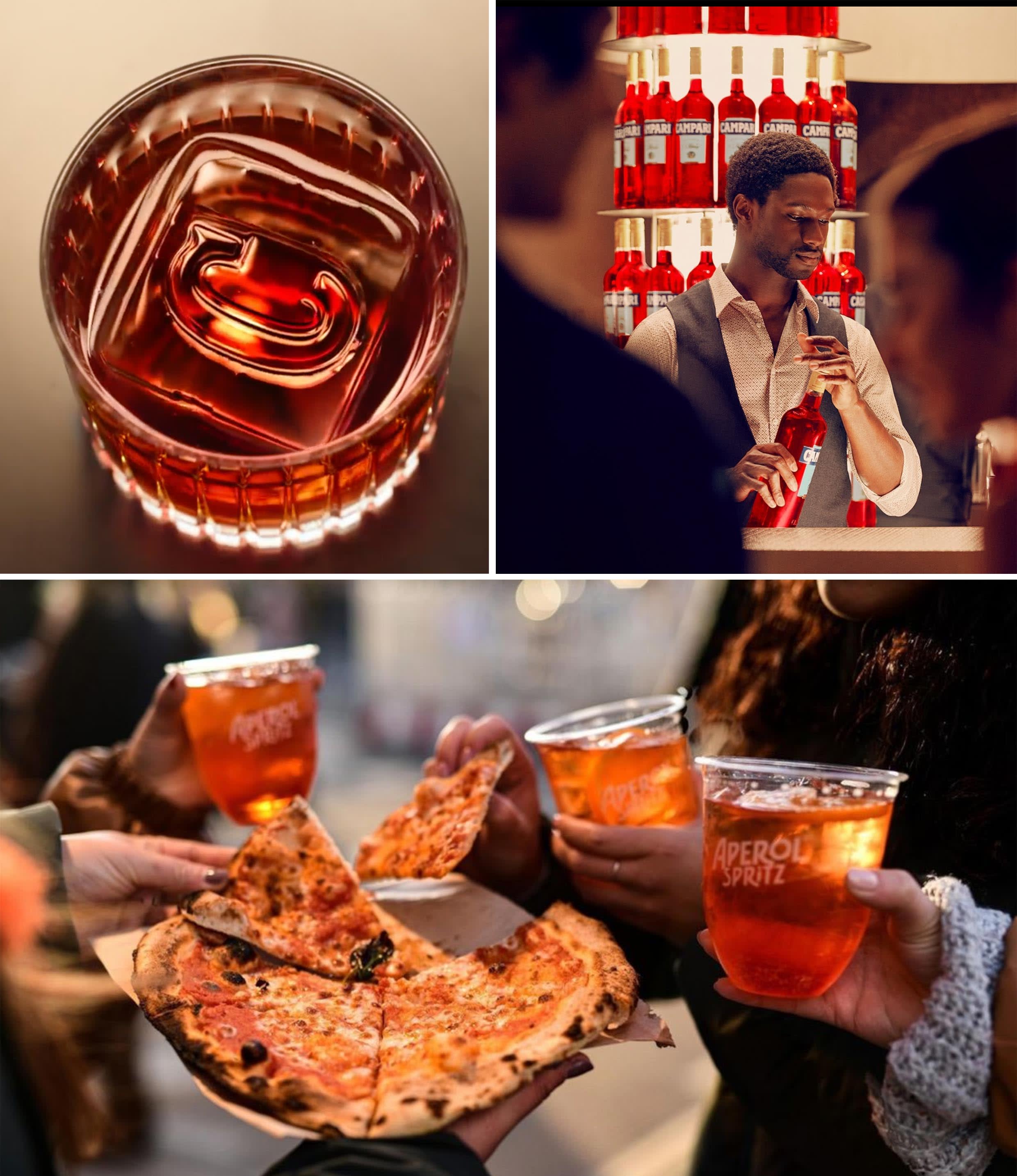 Aperitivo Campari and Aperol Aperitivo Campari and Aperol