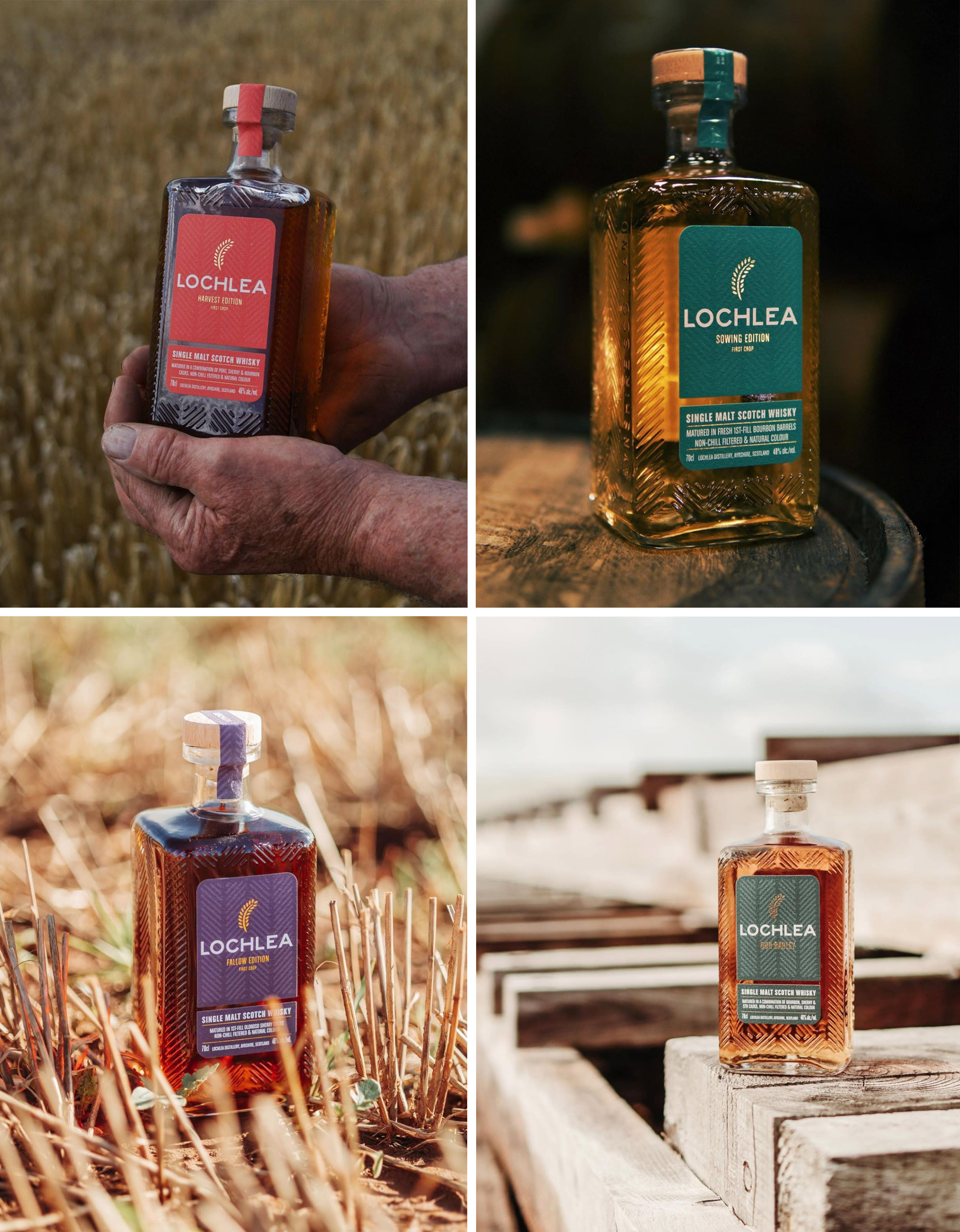 Lochlea Whisky seasonal limited editions Lochlea Whisky seasonal limited editions