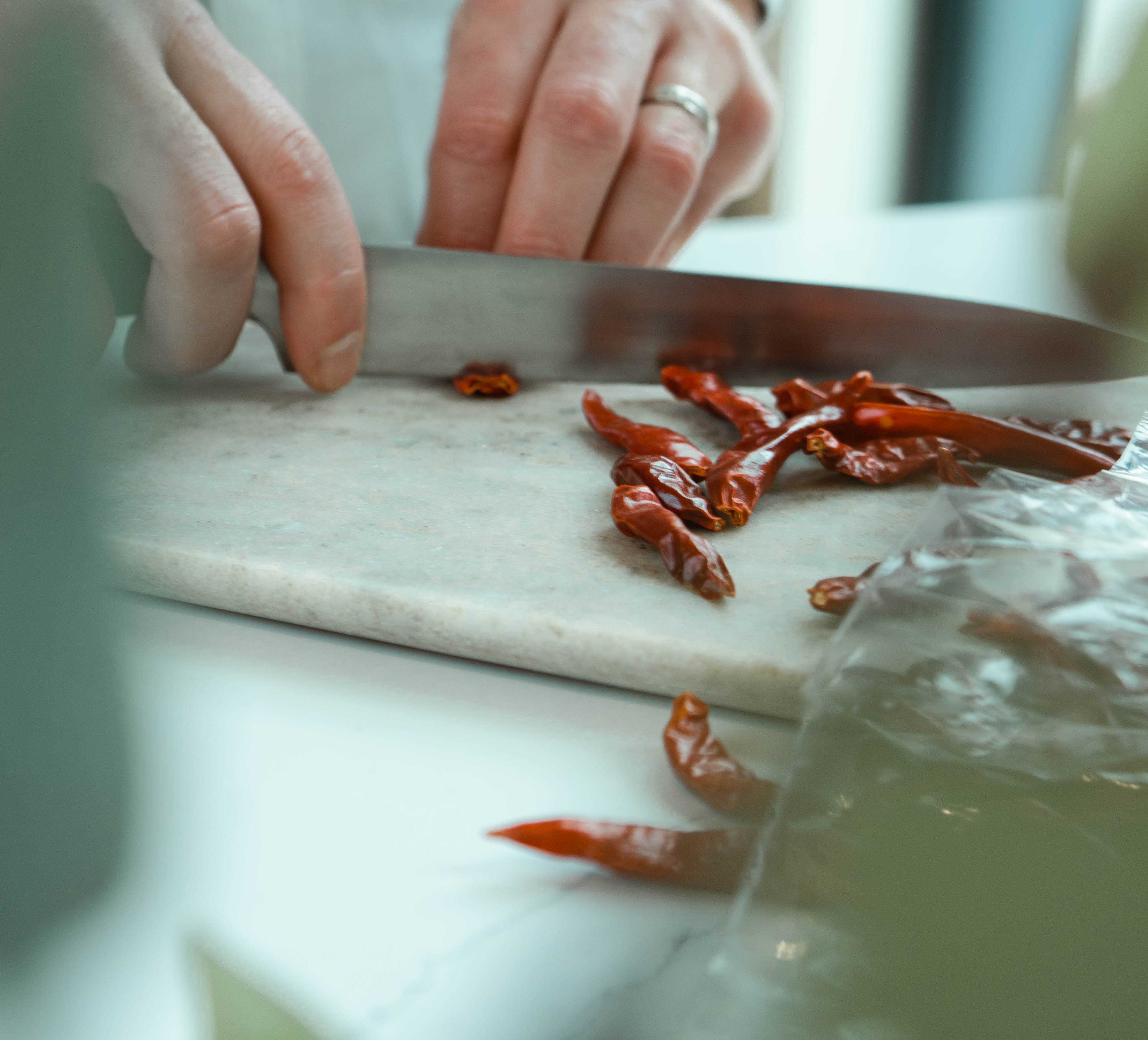 Cutting Chili Cutting Chili
