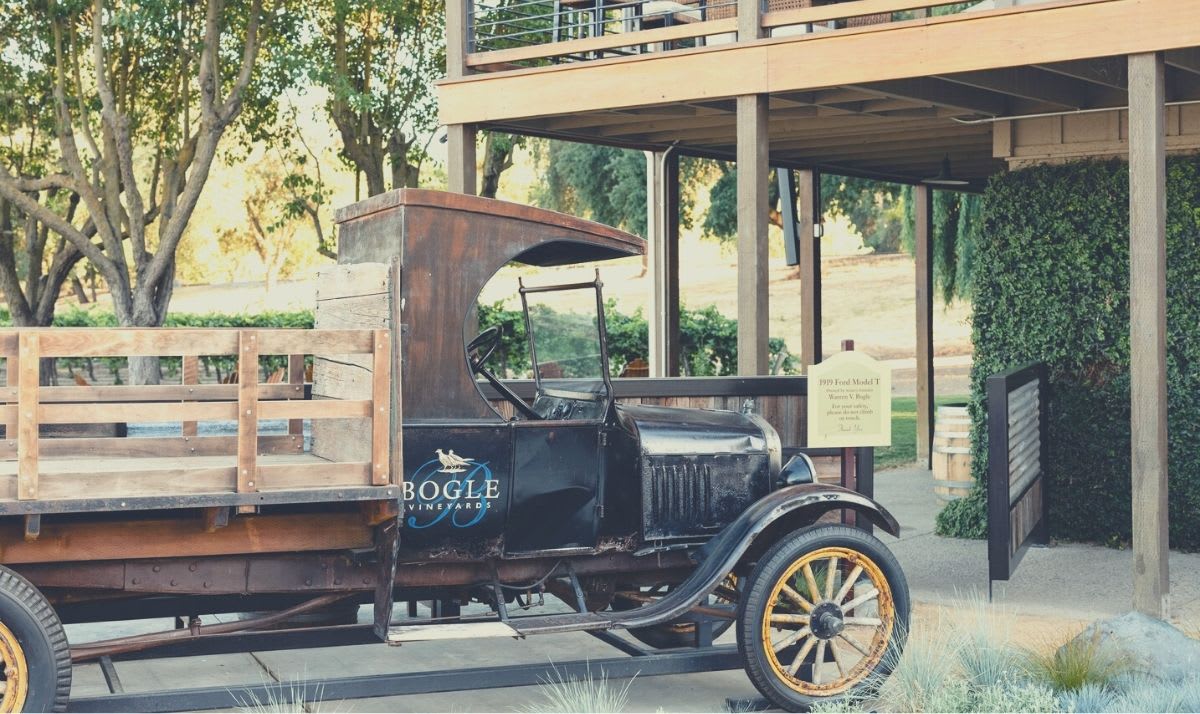 Image Of Bogle Family Vineyards, Tasting Room and Truck
