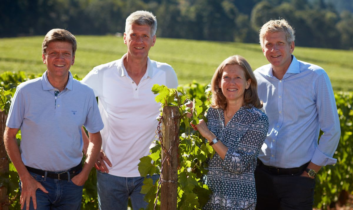 Image Of Drouhin family in the vineyard