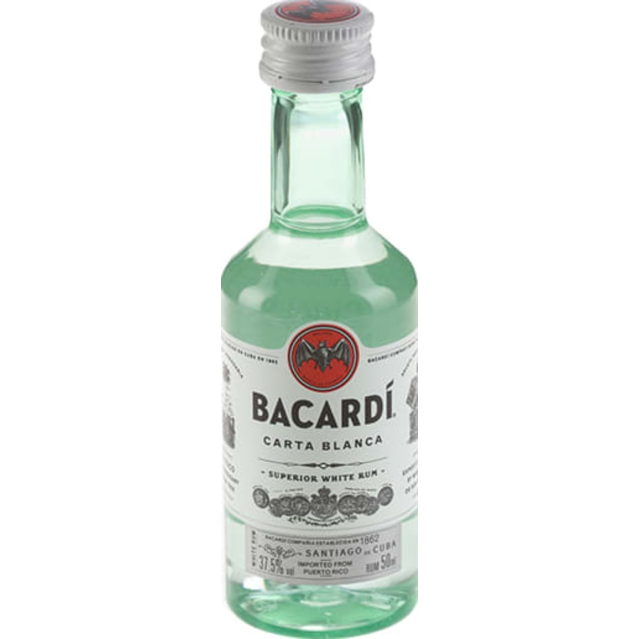 Ron Bacardi Carta Blanca White Rum Mini