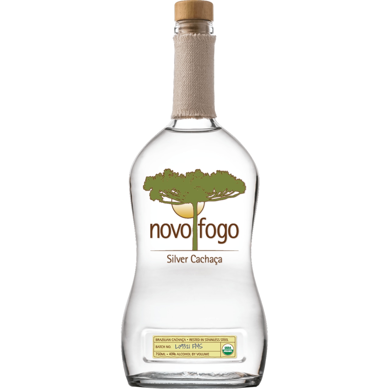 Novo Fogo Silver Organic Cachaça