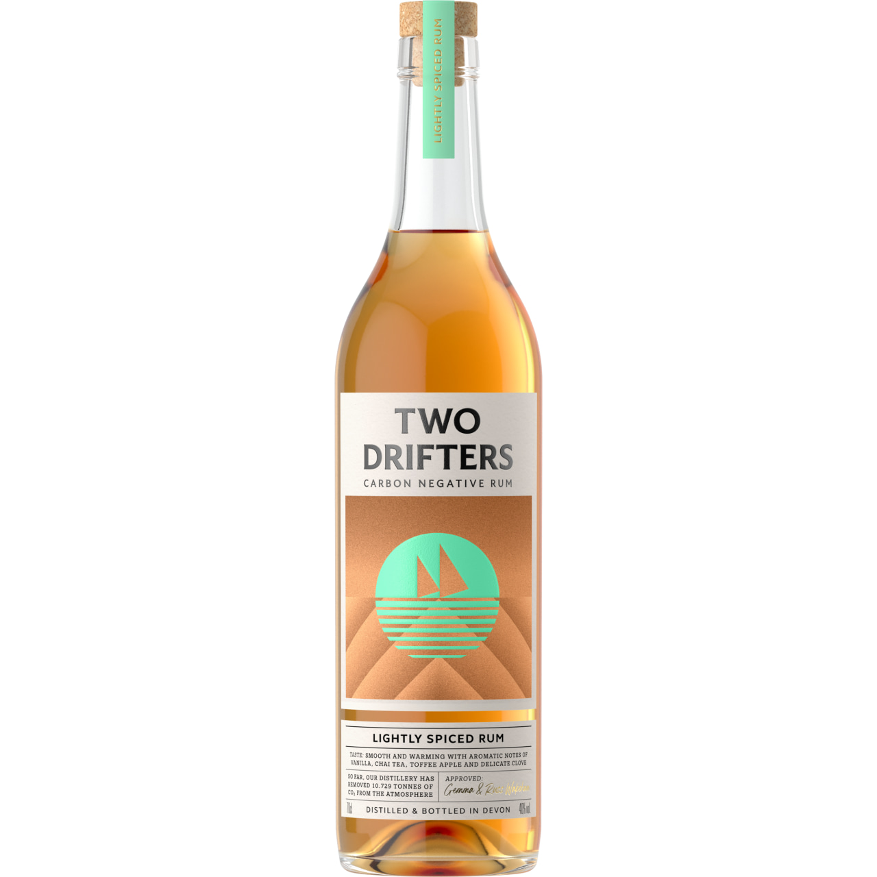 Two Drifters Lightly Spiced Rum