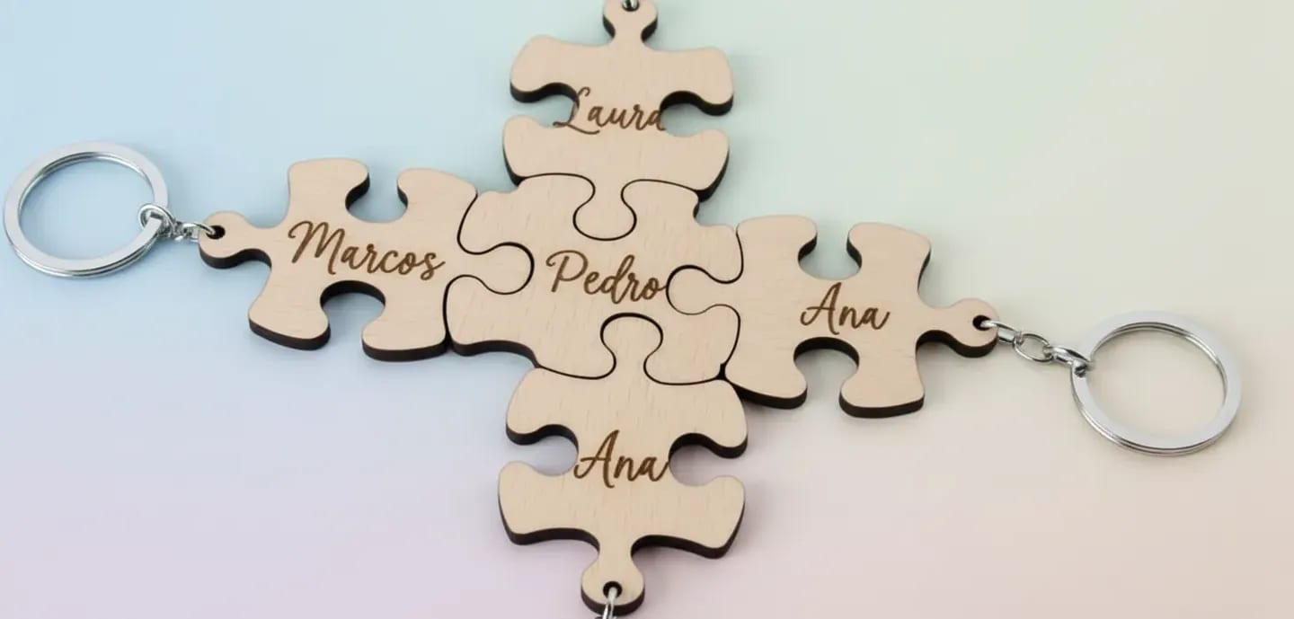 Llaveros Puzzle - MariArT