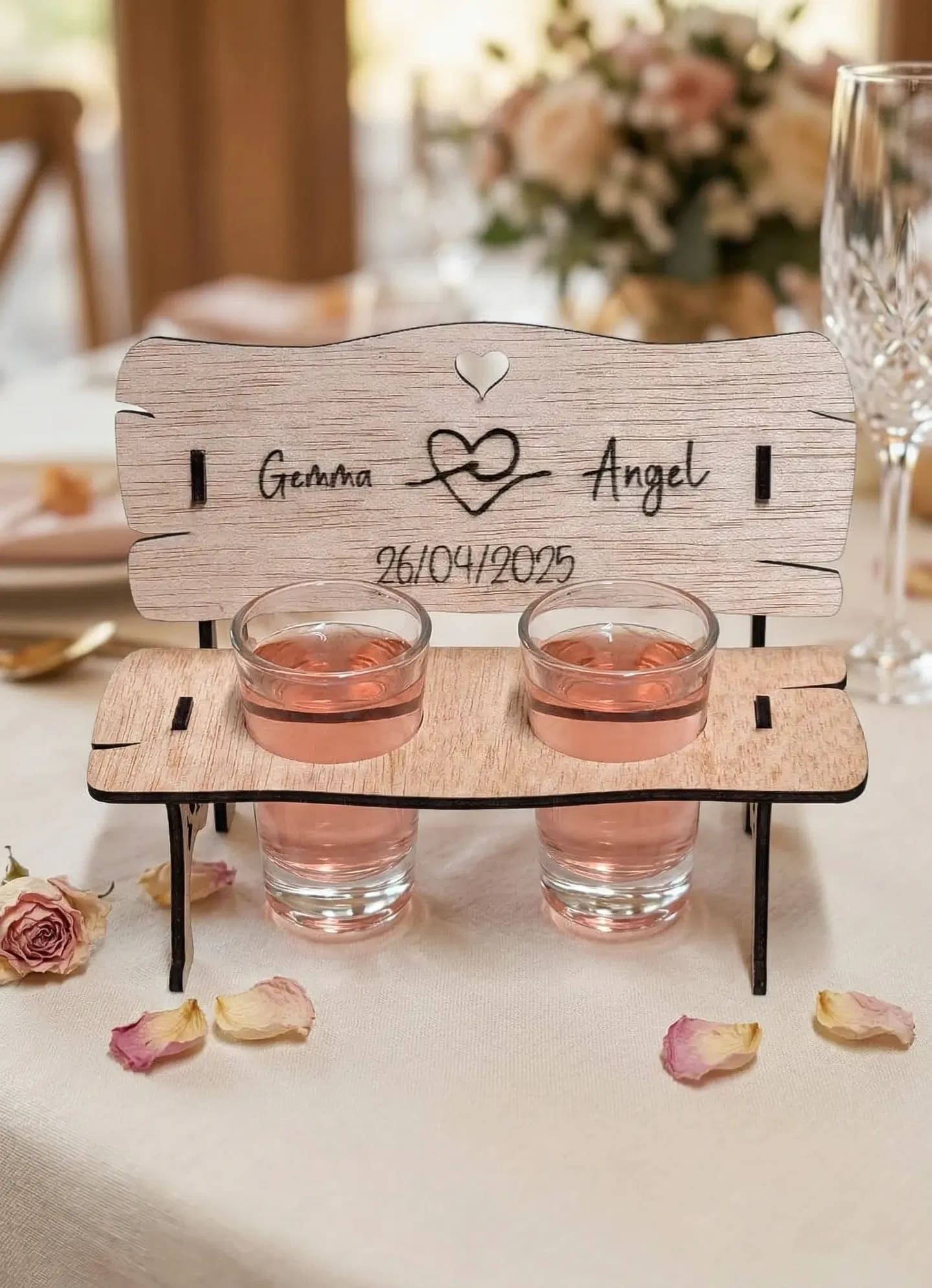 Banco con Chupitos - MariArT