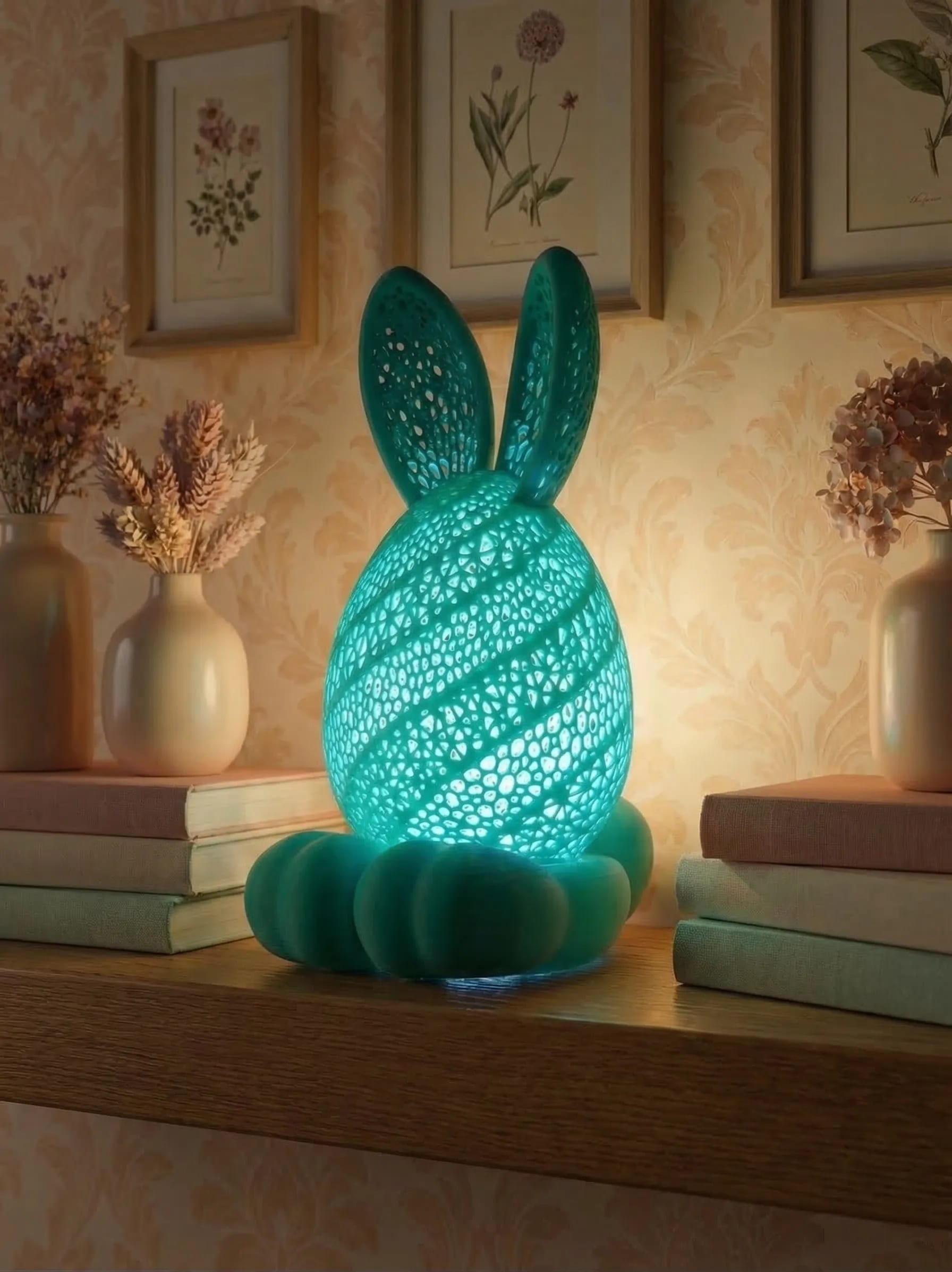 Conejo de pascua luminoso
