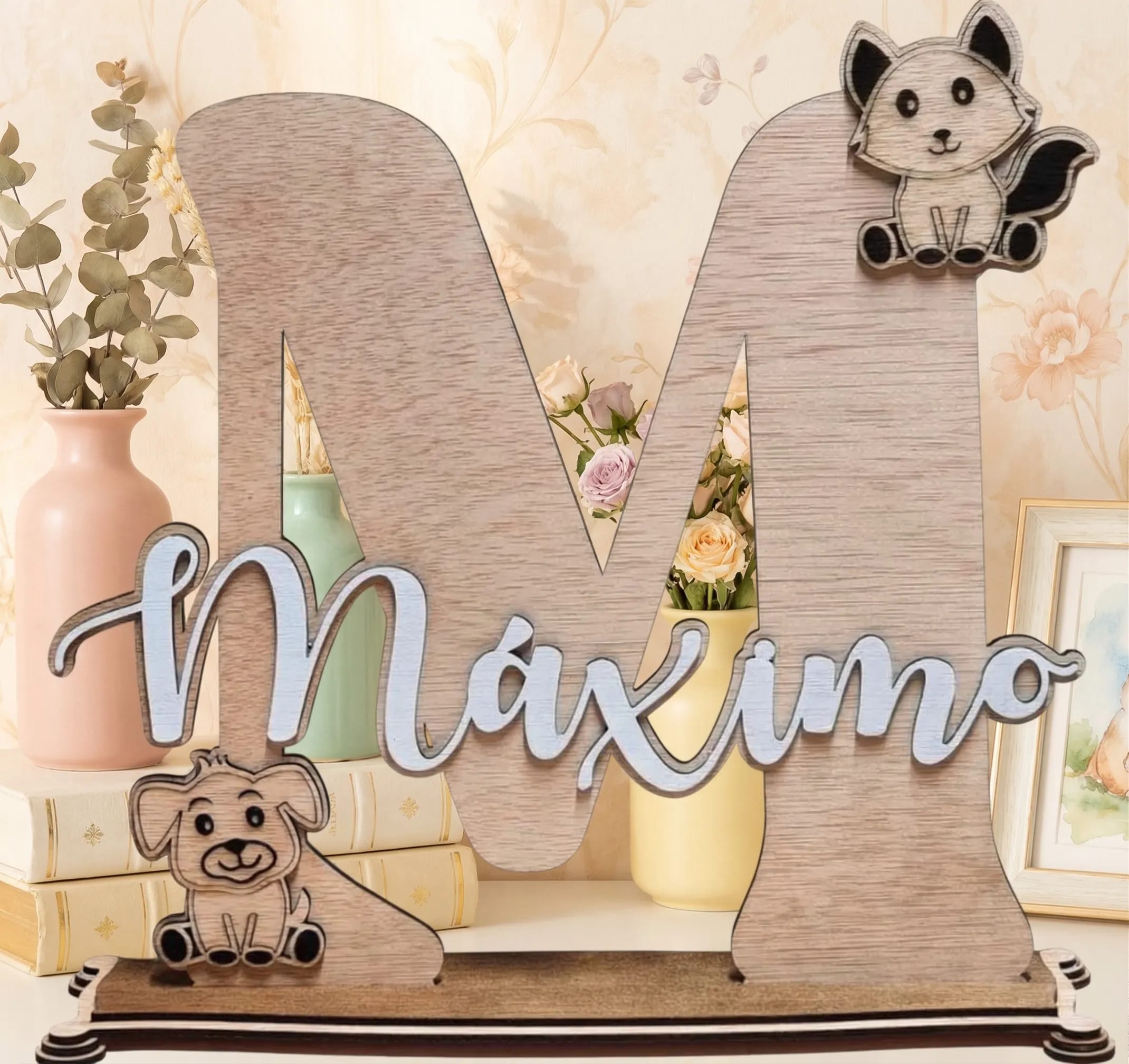 Letras de madera personalizadas - MariArT