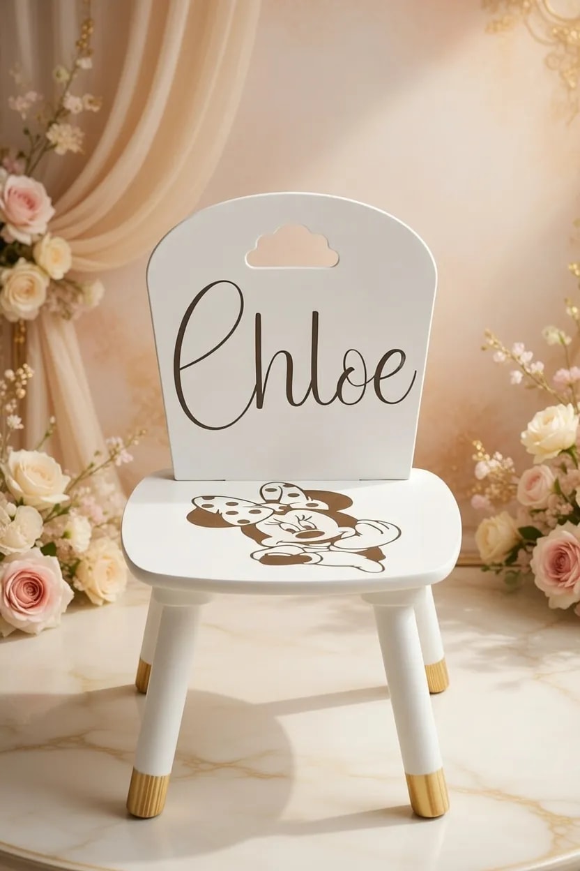 Silla de aprendizaje grabada - MariArT